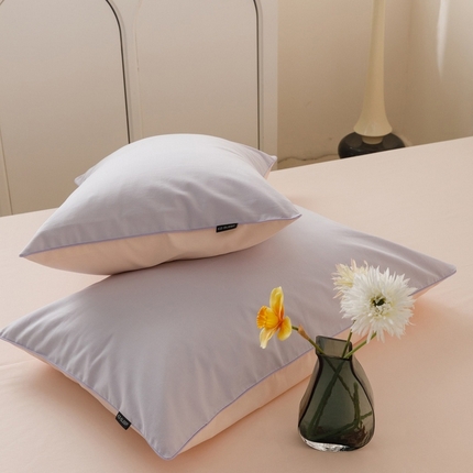 91家纺网 家纺一手货源 找家纺 （总）卡姿家纺 2023新款秋冬32支澳棉磨毛维拉系列 枕套