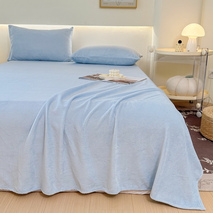 91家纺网 家纺一手货源 找家纺 （总）美梦莱 2024新款保暖高克重牛奶绒床品单品系列-单床单（支持一件代发）