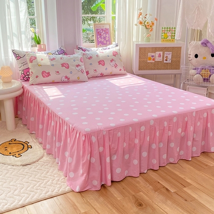 91家纺网 家纺一手货源 找家纺 （总）玉元坊 2025年新款13372 40支1.2m1.5米1.8*2全棉纯棉床裙