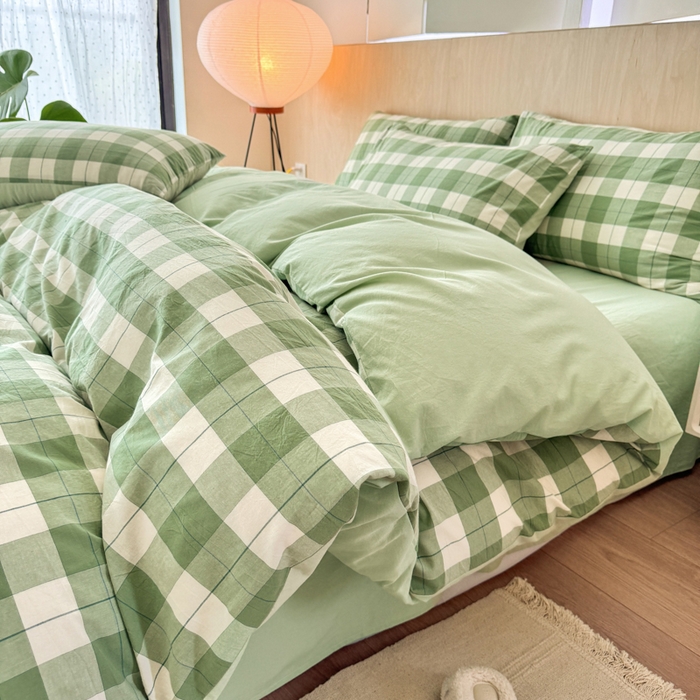 91家纺网 家纺一手货源 找家纺 （总）美梦莱 2024新款全棉水洗棉四件套