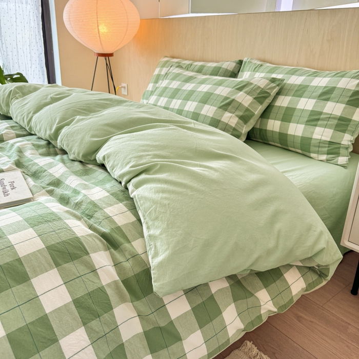 91家纺网 家纺一手货源 找家纺 （总）美梦莱 2024新款全棉水洗棉四件套