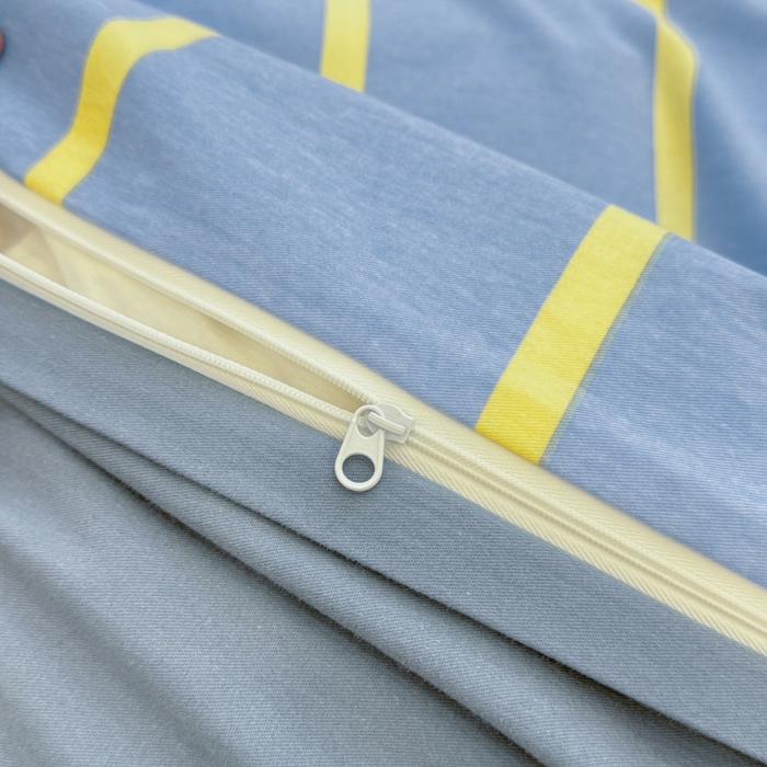 91家纺网 家纺一手货源 找家纺 （总）美梦莱 2024新款无印系列秋冬A类100%全棉加厚磨毛四件套