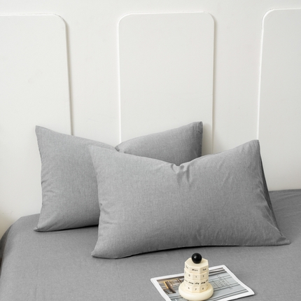 91家纺网 家纺一手货源 找家纺 （总）美梦莱 2024新款A类全棉色织水洗棉单品系列-单枕套