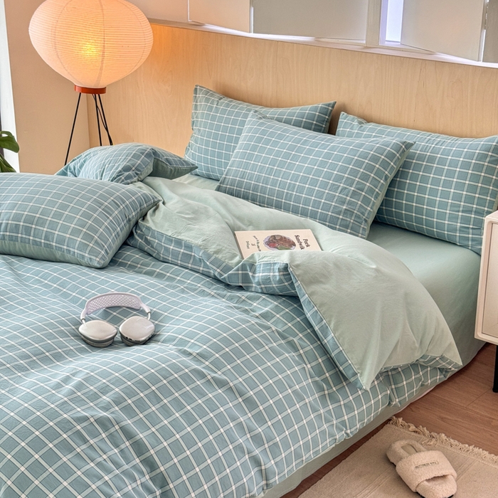 91家纺网 家纺一手货源 找家纺 （总）美梦莱 2024新款全棉水洗棉单品被套