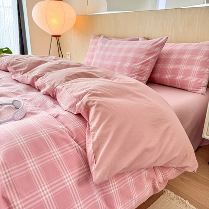 91家纺网 家纺一手货源 找家纺 （总）美梦莱 2024新款全棉水洗棉单品被套