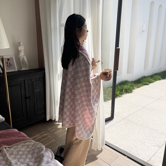 91家纺网 家纺一手货源 找家纺 （总）美梦莱 2024夏季莫兰迪A类全棉针织棉夏被超柔软可水洗纯棉空调被夏凉被盖毯 淘宝抖音热款（实拍图）