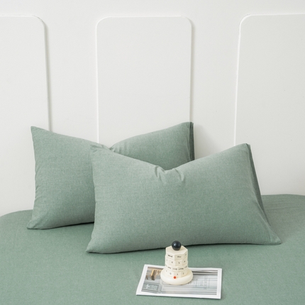 91家纺网 家纺一手货源 找家纺 （总）美梦莱 2024新款A类全棉色织水洗棉单品系列-单枕套