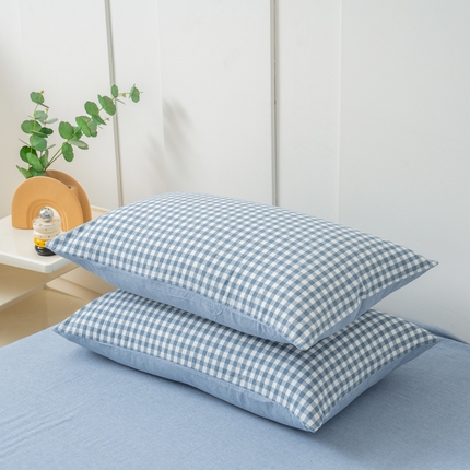 91家纺网 家纺一手货源 找家纺 （总）美梦莱 2023新款全棉水洗棉单枕套（支持一件代发）