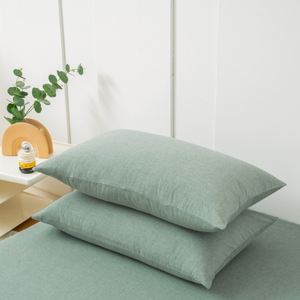 91家纺网 家纺一手货源 找家纺 （总）美梦莱 2023新款全棉水洗棉单枕套（支持一件代发）