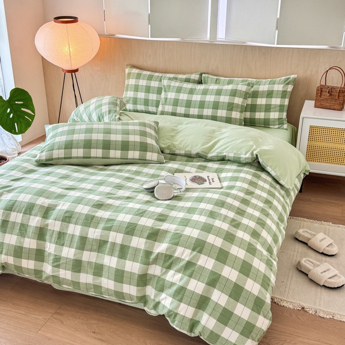 91家纺网 家纺一手货源 找家纺 （总）美梦莱 2024新款全棉水洗棉四件套