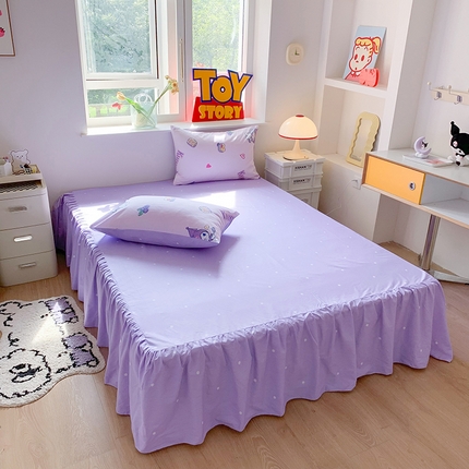 91家纺网 家纺一手货源 找家纺 （总）玉元坊 2025年新款13372 40支1.2m1.5米1.8*2全棉纯棉床裙