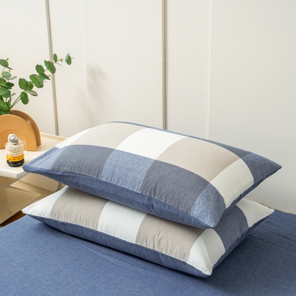 91家纺网 家纺一手货源 找家纺 （总）美梦莱 2023新款全棉水洗棉单枕套（支持一件代发）