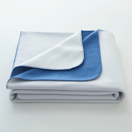 91家纺网 家纺一手货源 找家纺 2024新款跨境暖羊绒毛毯双层加厚保暖盖毯简约纯色法兰绒毯子