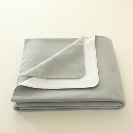 91家纺网 家纺一手货源 找家纺 2024新款跨境暖羊绒毛毯双层加厚保暖盖毯简约纯色法兰绒毯子