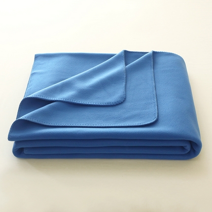 91家纺网 家纺一手货源 找家纺 2024新款跨境暖羊绒毛毯双层加厚保暖盖毯简约纯色法兰绒毯子