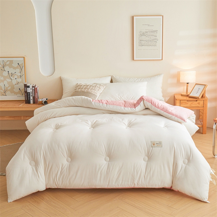 91家纺网 家纺一手货源 找家纺 （总）梦恬佳 2024新款原棉大豆被