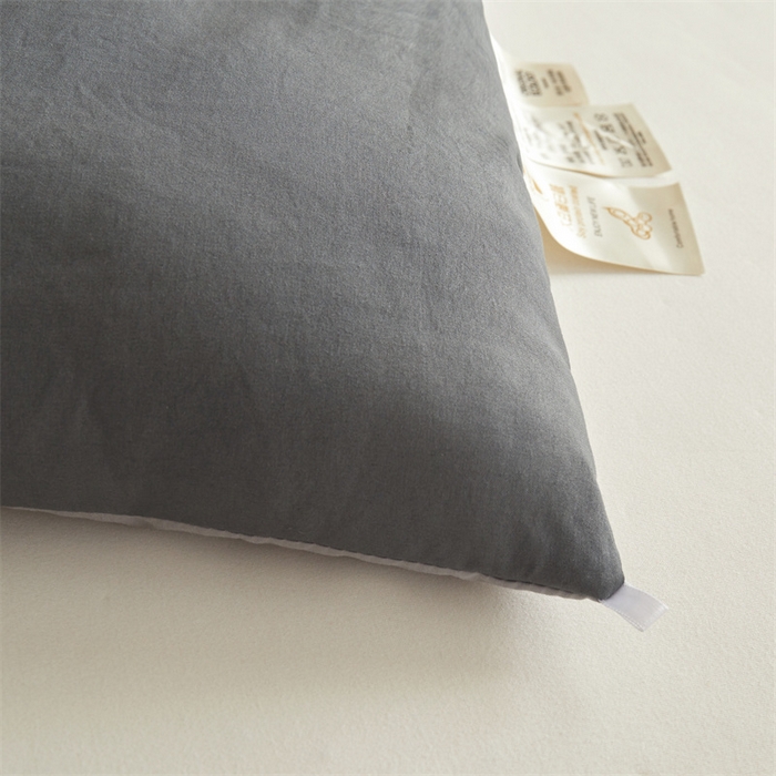 91家纺网 家纺一手货源 找家纺 梦恬佳 2024新款原棉大豆被 深灰+浅灰