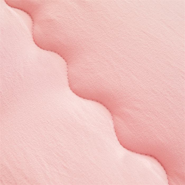 91家纺网 家纺一手货源 找家纺 梦恬佳 2024新款原棉大豆被 粉色