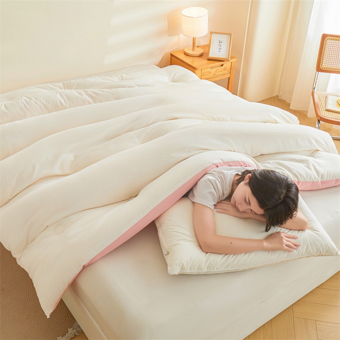 91家纺网 家纺一手货源 找家纺 （总）梦恬佳 2024新款原棉大豆被