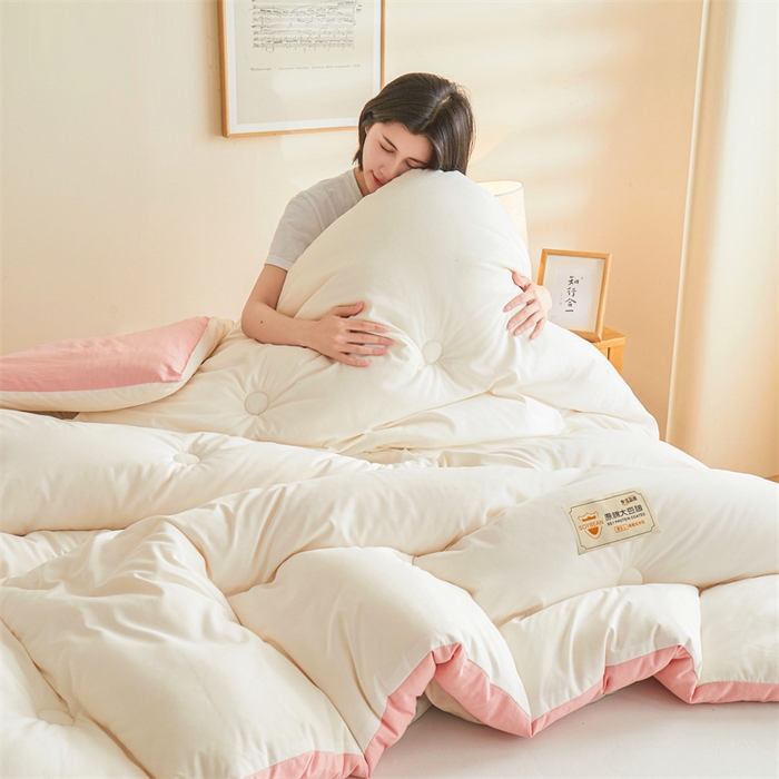 91家纺网 家纺一手货源 找家纺 （总）梦恬佳 2024新款原棉大豆被