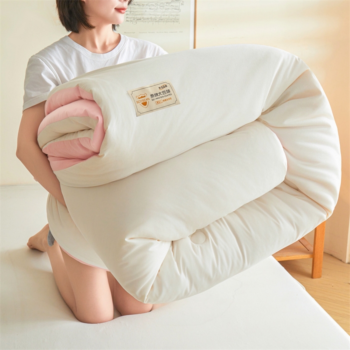 91家纺网 家纺一手货源 找家纺 （总）梦恬佳 2024新款原棉大豆被