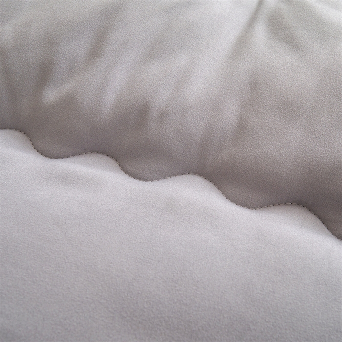 91家纺网 家纺一手货源 找家纺 梦恬佳 2024新款原棉大豆被 浅灰色