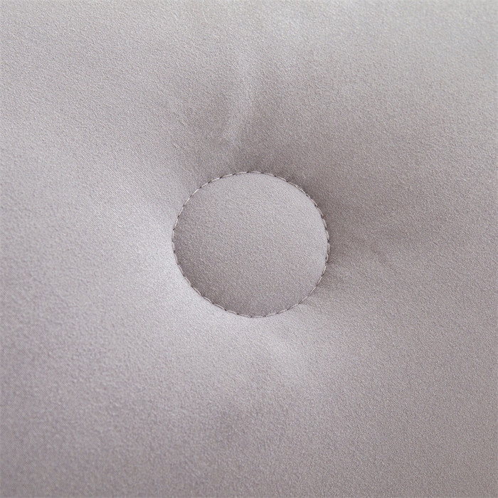 91家纺网 家纺一手货源 找家纺 梦恬佳 2024新款原棉大豆被 浅灰色