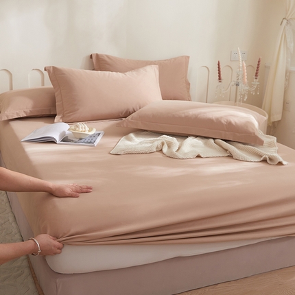 91家纺网 家纺一手货源 找家纺 （总）DoDo 兜兜 2024新款全棉磨毛单床笠-可定做尺寸