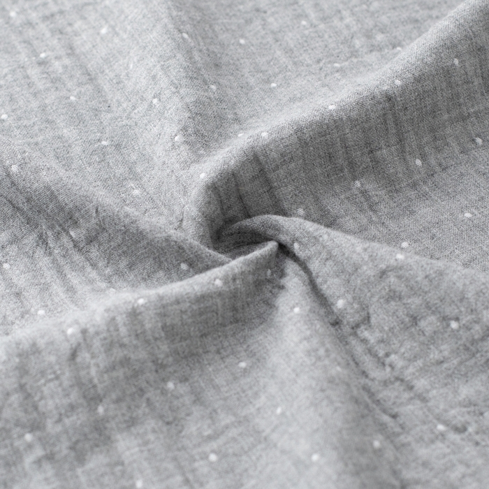 91家纺网 家纺一手货源 找家纺 玖弘家居 2025新款家居服系列-波点系列【控价 抖音79.9  视频号  89.9   小红书  89.9】 波点灰男长袖长裤