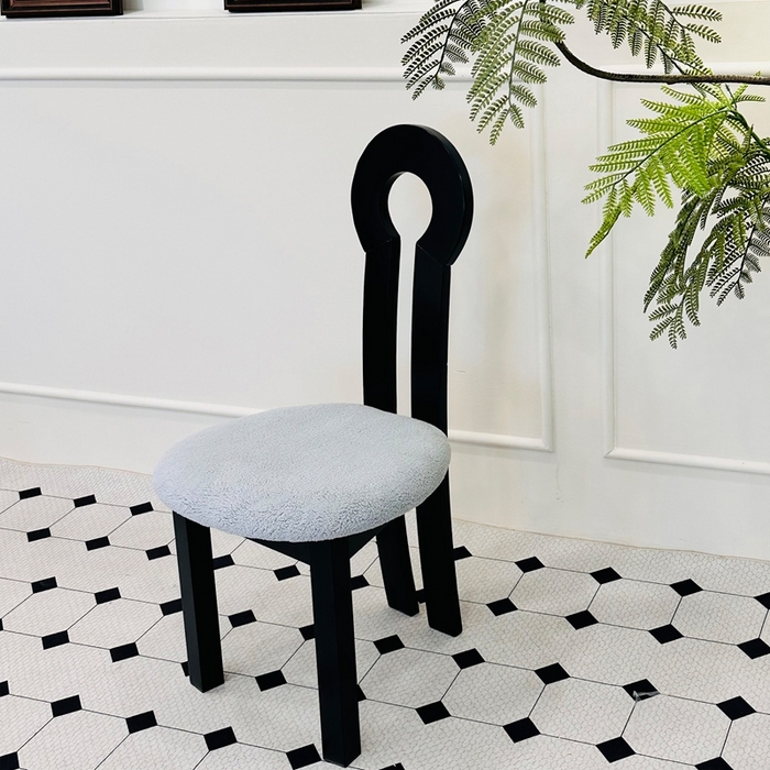 91家纺网 家纺一手货源 找家纺 逐日沙发套 2024新款云朵绒纯色凳子套 云朵绒凳子套-高级灰