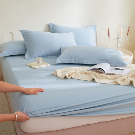 91家纺网 家纺一手货源 找家纺 （总）DoDo 兜兜 2024新款全棉磨毛单床笠-可定做尺寸