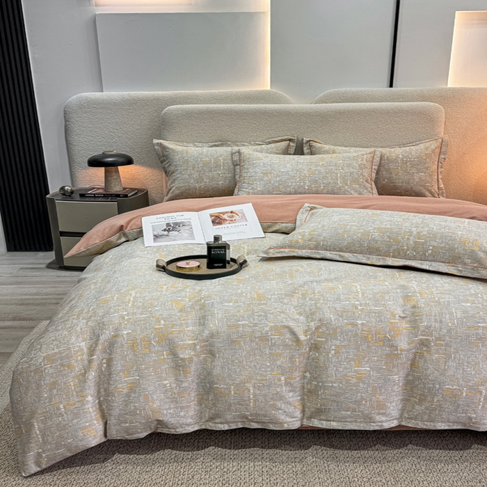 91家纺网 家纺一手货源 找家纺 优品阁 2024新款亲肤舒适全棉磨毛四件套学生三件套系列 艾尔咖