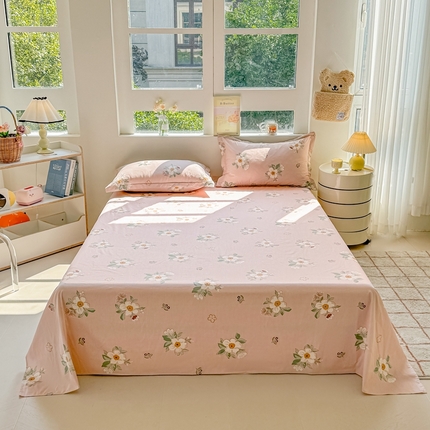 91家纺网 家纺一手货源 找家纺 （总）名优家纺 2024新款13070套件系列-全棉印花单床单