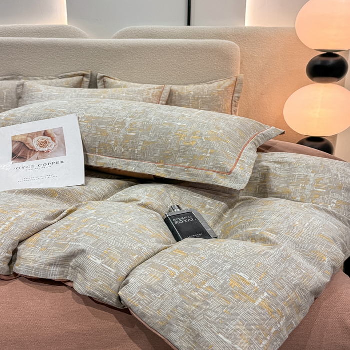 91家纺网 家纺一手货源 找家纺 优品阁 2024新款亲肤舒适全棉磨毛四件套学生三件套系列 艾尔咖