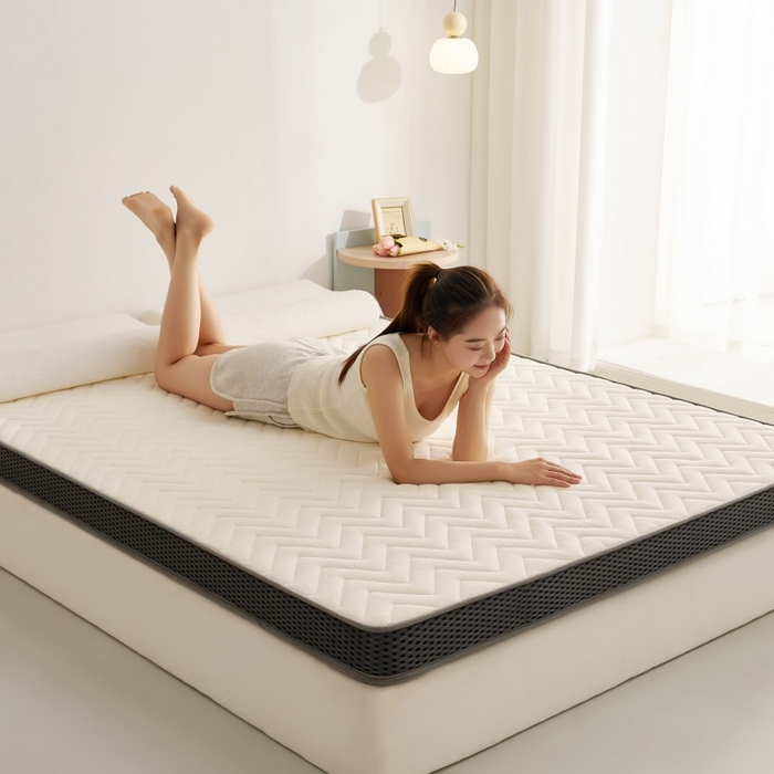 91家纺网 家纺一手货源 找家纺 （总）锦丝钰床垫 2025新款牛奶绒乳胶记忆棉立体床垫