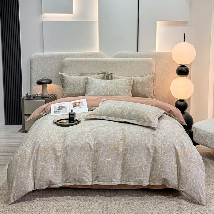 91家纺网 家纺一手货源 找家纺 优品阁 2024新款亲肤舒适全棉磨毛四件套学生三件套系列 艾尔咖