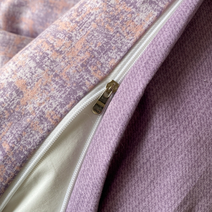 91家纺网 家纺一手货源 找家纺 大吉  2024新款加厚喷气全棉磨毛被套印象-紫