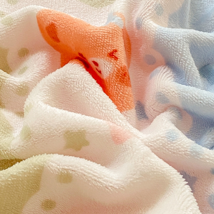 91家纺网 家纺一手货源 找家纺 斯卡诺家纺 2025新款小清新双面牛奶绒印花四件套 动物乐园