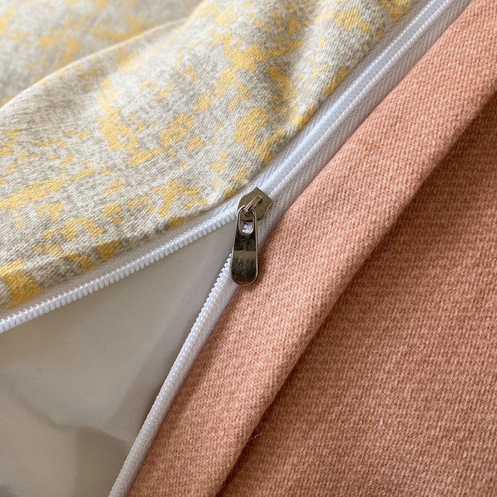 91家纺网 家纺一手货源 找家纺 大吉  2024新款加厚喷气全棉磨毛被套印象-咖