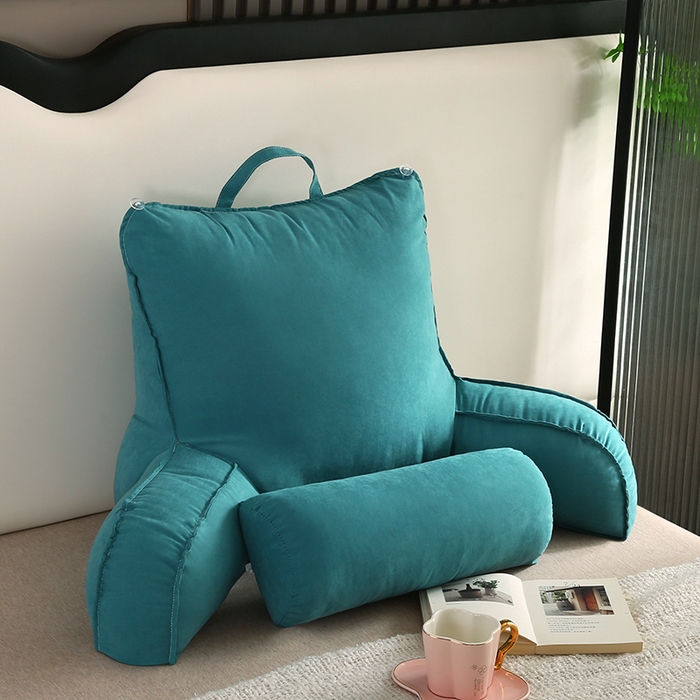 91家纺网 家纺一手货源 找家纺 永光家居 2024新款扶手靠垫阅读枕床头靠垫抱枕外贸跨境货源