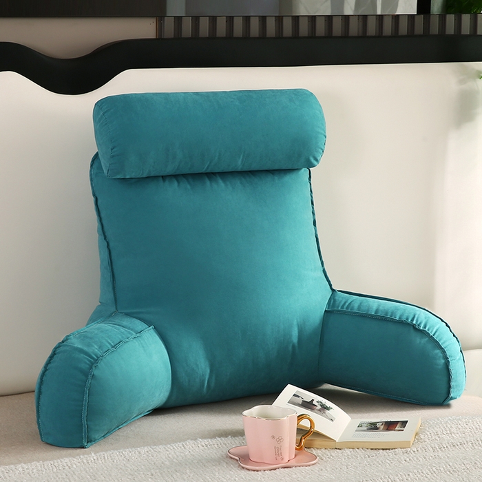 91家纺网 家纺一手货源 找家纺 永光家居 2024新款扶手靠垫阅读枕床头靠垫抱枕外贸跨境货源