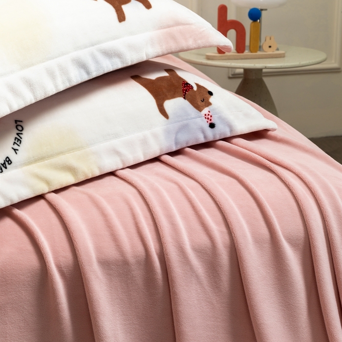 91家纺网 家纺一手货源 找家纺 （总）宜家坊 2024新款加厚保暖印花牛奶绒四件套