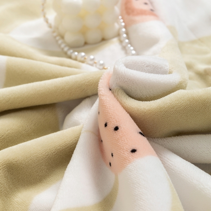 91家纺网 家纺一手货源 找家纺 宜家坊 2024新款加厚保暖印花牛奶绒四件套 简韵-胭粉