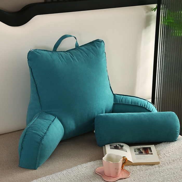 91家纺网 家纺一手货源 找家纺 永光家居 2024新款扶手靠垫阅读枕床头靠垫抱枕外贸跨境货源