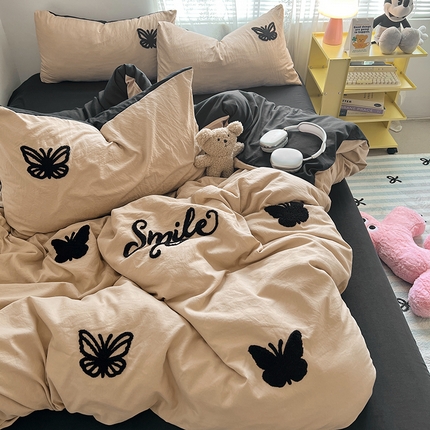 优佳优品 2024新款水洗棉毛巾绣四件套（可提供买家秀） 蜕变