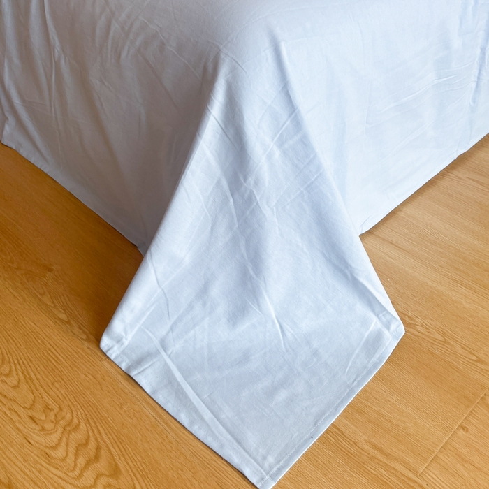 91家纺网 家纺一手货源 找家纺 千朵 2024新款全棉磨毛绣花毛巾绣四件套 紫色小象