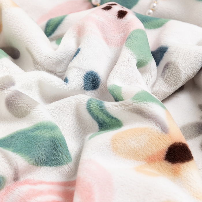 91家纺网 家纺一手货源 找家纺 宜家坊 2024新款加厚保暖印花牛奶绒四件套 甜蜜花语