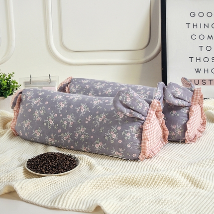 91家纺网 家纺一手货源 找家纺 （总）明星枕业 2024抖音同款兔兔荞麦壳护颈枕透气小米壳枕头助眠熏衣草枕头芯家用可拆洗