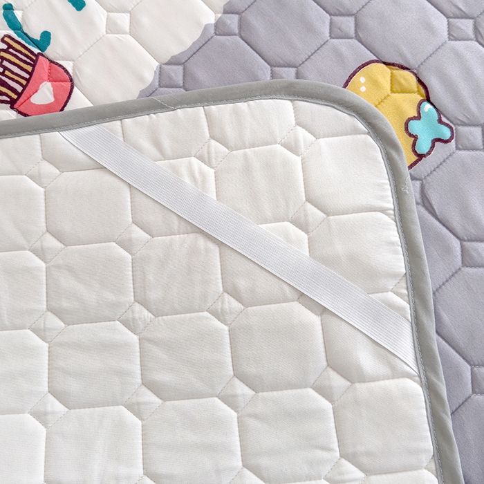 91家纺网 家纺一手货源 找家纺 2024新款亲肤水洗薄款软床垫防滑床护垫床褥学生垫子 加厚款 奶牛派对