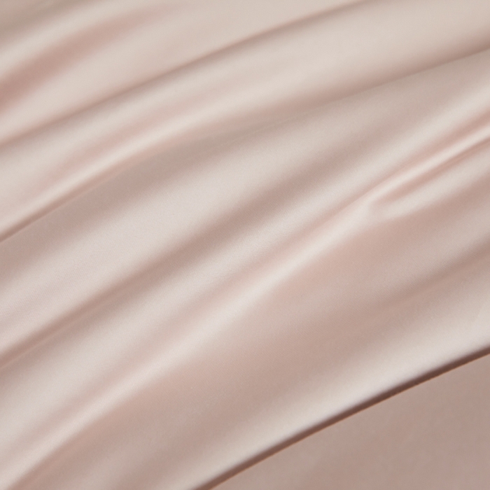 91家纺网 家纺一手货源 找家纺 秀色家纺 2025新款60支贡缎简约轻奢纯色长绒棉床上四件套全棉纯棉床笠款床品 量大价更优 米朵-蕊粉灰